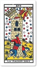 La Torre o la Casa de Dios (XVI) Arcano 16 del Tarot